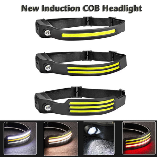 Frontal LED recargable JORX MOTUS con tira COB