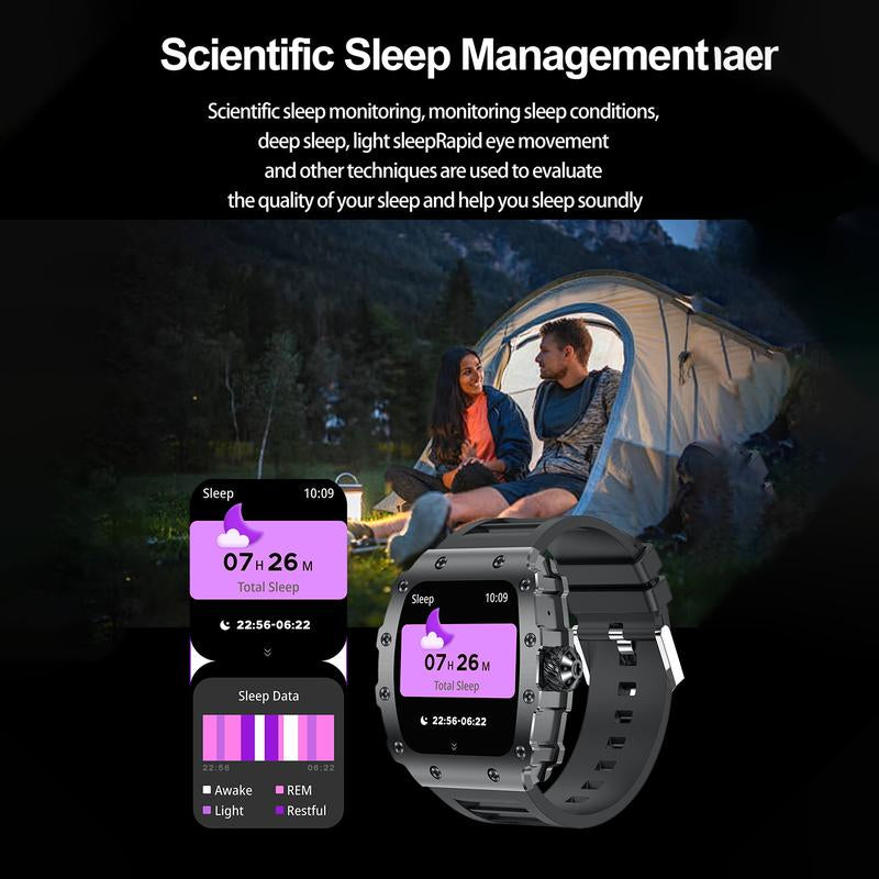 Smart Watch, Fitness Tracker with Heart Rate Monitor, Blood Oxygen, Sleep Tracking, 1.5 Inch Touchscreen Smartwatch for Android Ios Swimming Waterproof Pedometer Step Calories Tracker for Women Men