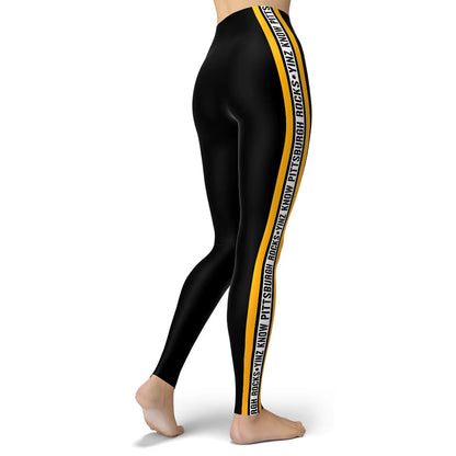 Black Design Skinny Striped Printed Sport Women Leggings Tight Push up Pants Femme Fitness Hiking High Waist Gym Leggins Clothes