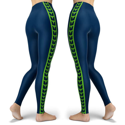 Black Design Skinny Striped Printed Sport Women Leggings Tight Push up Pants Femme Fitness Hiking High Waist Gym Leggins Clothes