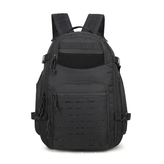 Mochila táctica JORX MOTUS negra, vista frontal