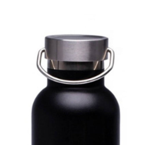 Botella de acero JORX MOTUS 750 ml en negro mate