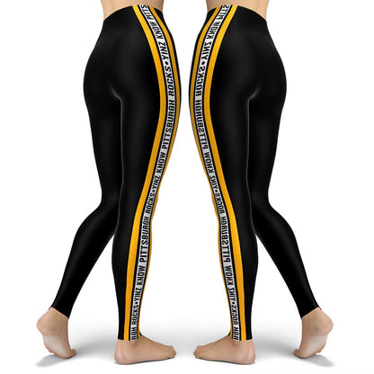 Black Design Skinny Striped Printed Sport Women Leggings Tight Push up Pants Femme Fitness Hiking High Waist Gym Leggins Clothes