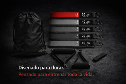 Bandas elásticas JORX · Fuerza funcional y movilidad