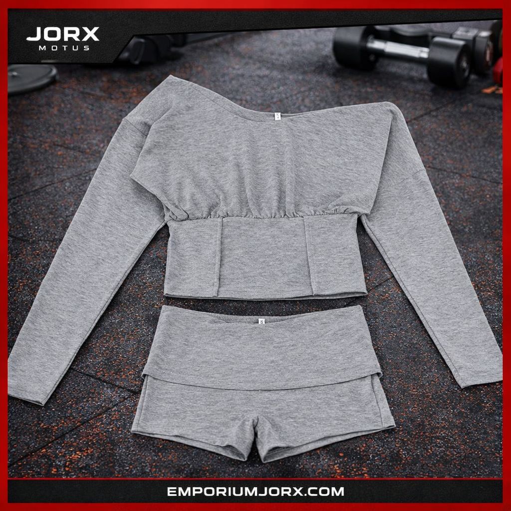 Conjunto JORX MOTUS Mujer · OFF SHOULDER PERFORMANCE