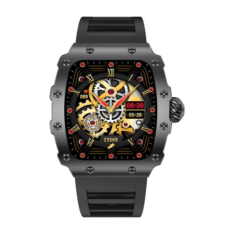 Smart Watch, Fitness Tracker with Heart Rate Monitor, Blood Oxygen, Sleep Tracking, 1.5 Inch Touchscreen Smartwatch for Android Ios Swimming Waterproof Pedometer Step Calories Tracker for Women Men